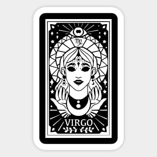 Virgo - Tarot Style Sticker